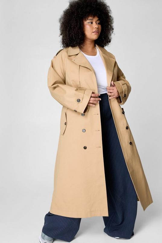 Plus Tailored Trench Coat  product image