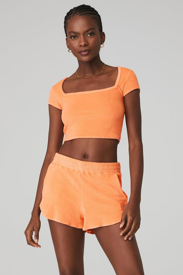 Terry Beachside Short Sleeve - Cantaloupe Female Product Image