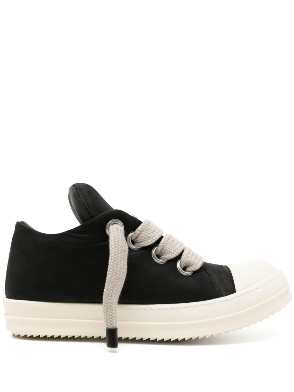 Black Porterville Jumbolaces Low Sneakers In Black/milk Product Image