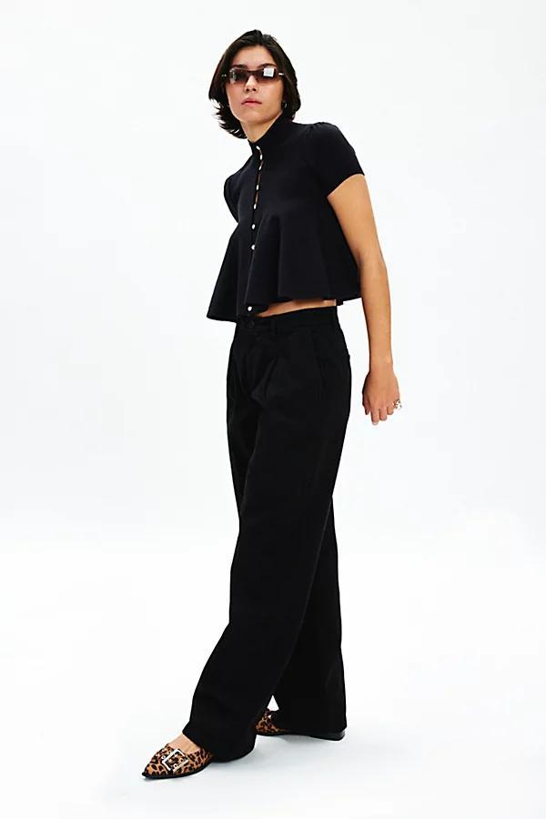 GUESS JEANS Wide Leg Trouser Pant Womens at Urban Outfitters Product Image