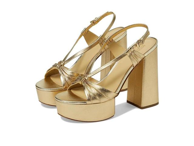 MICHAEL Michael Kors Gabriella Platform Sandal (Pale ) Women's Sandals Product Image