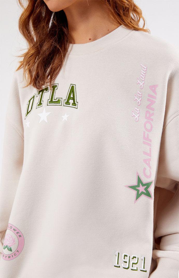 Women's DTLA Crew Neck Sweatshirt Product Image