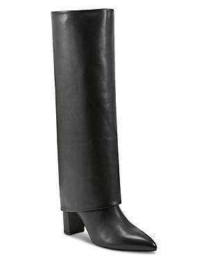 Womens Leina 77MM Leather Sheath Tall Boots Product Image