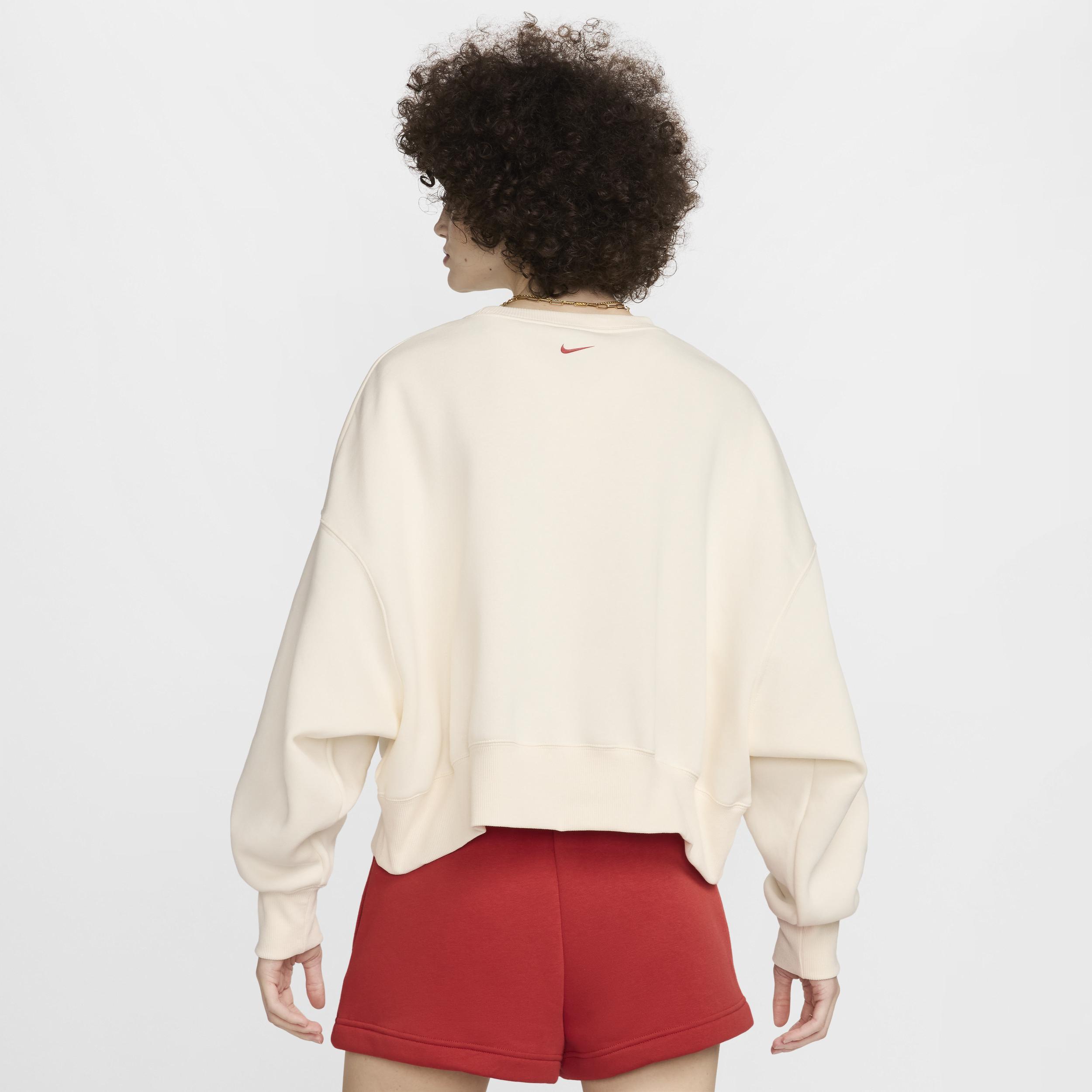 Nike Sportswear Phoenix Fleece Women's Over-Oversized Crew-Neck Sweatshirt Product Image