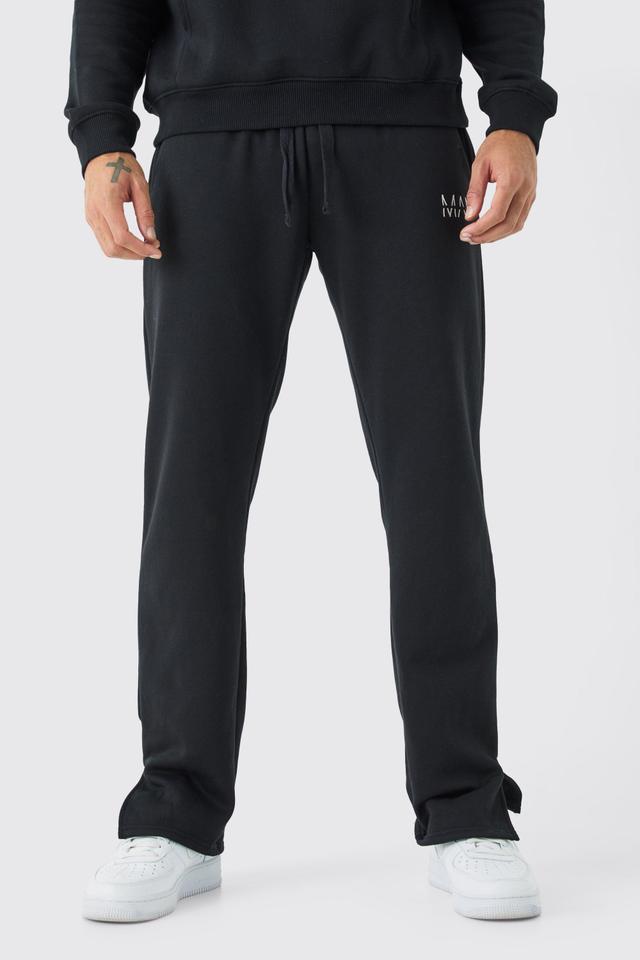 Man Split Hem Sweatpants | boohooMAN USA Product Image