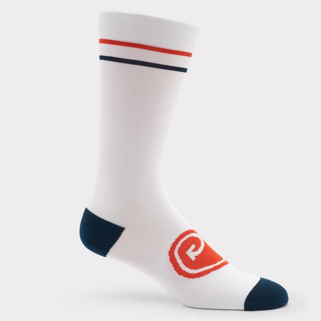 WOMEN'S HEART G'S NYLON RIBBED CREW SOCK Product Image