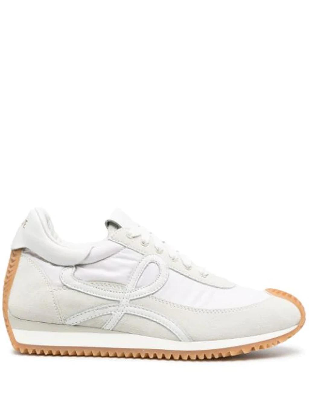 Flow Runner Low-top Sneakers In White Product Image