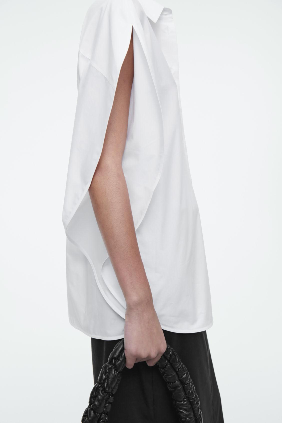 ROUNDED SHORT-SLEEVED SHIRT Product Image