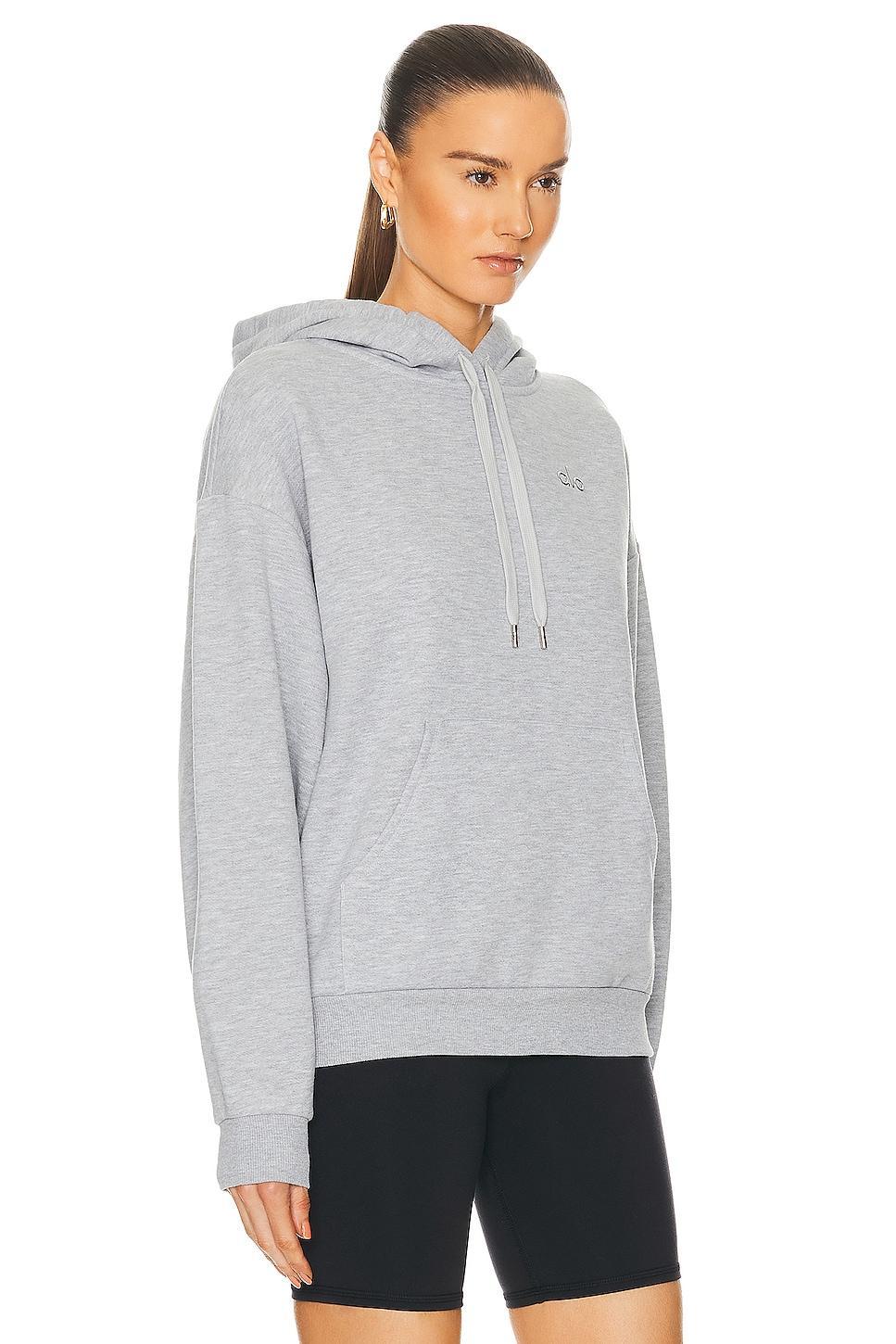 alo Accolade Hoodie in Grey Product Image