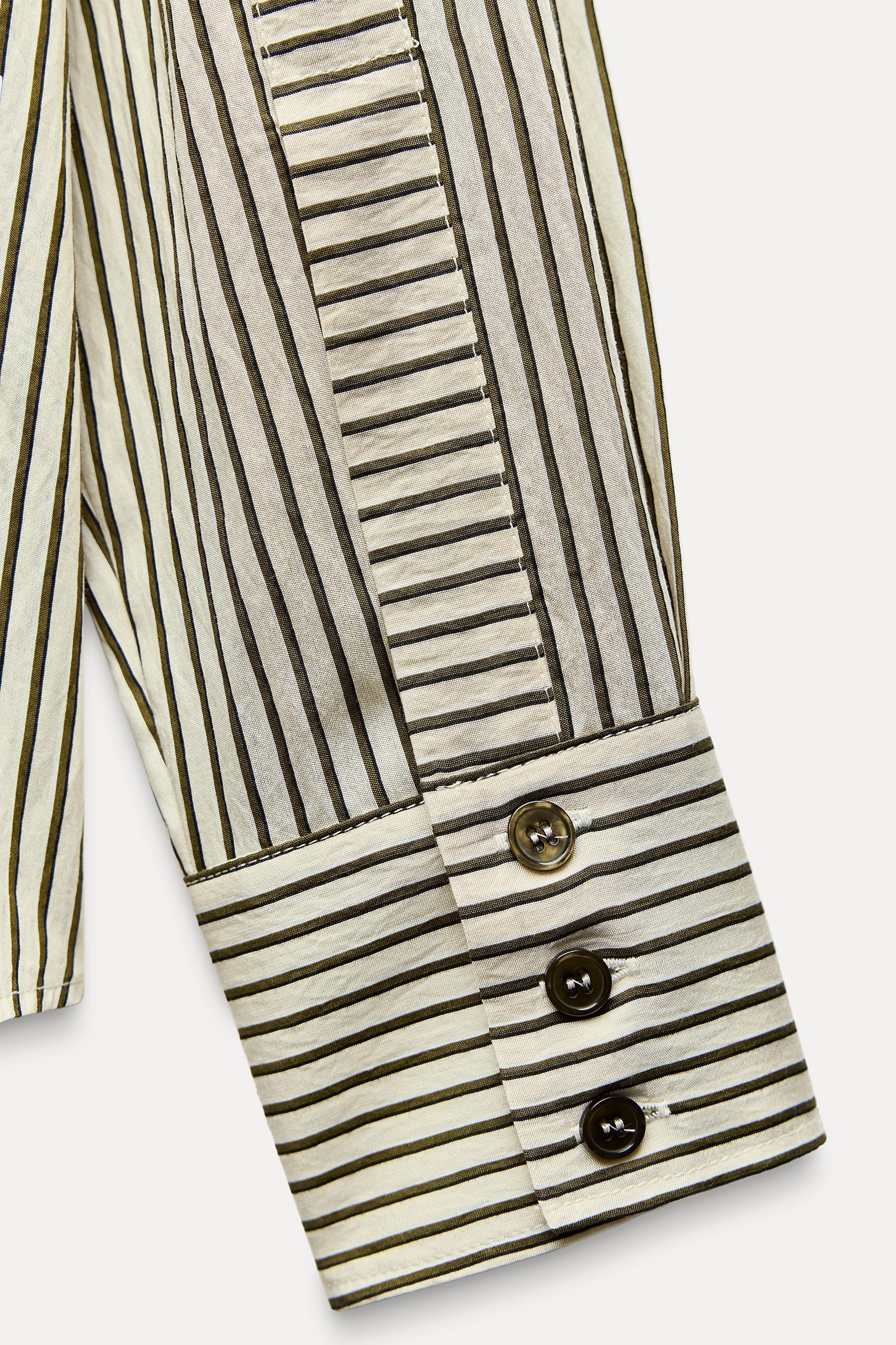 FLOWY STRIPED SHIRT Product Image