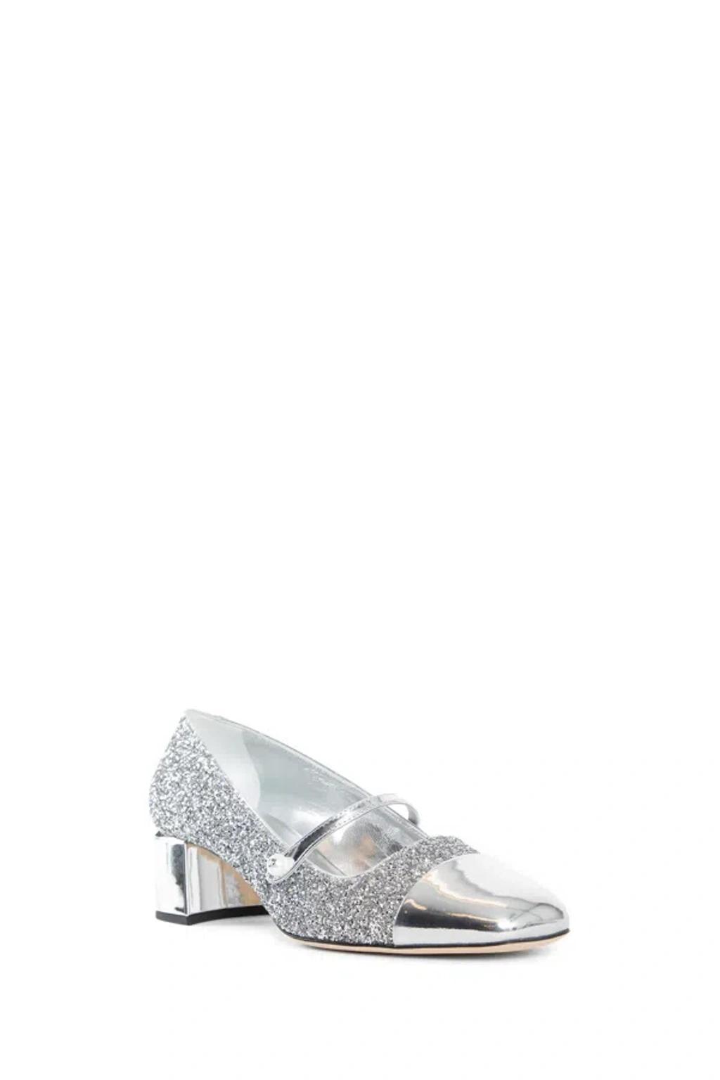 JIMMY CHOO Woman Silver Pumps Product Image