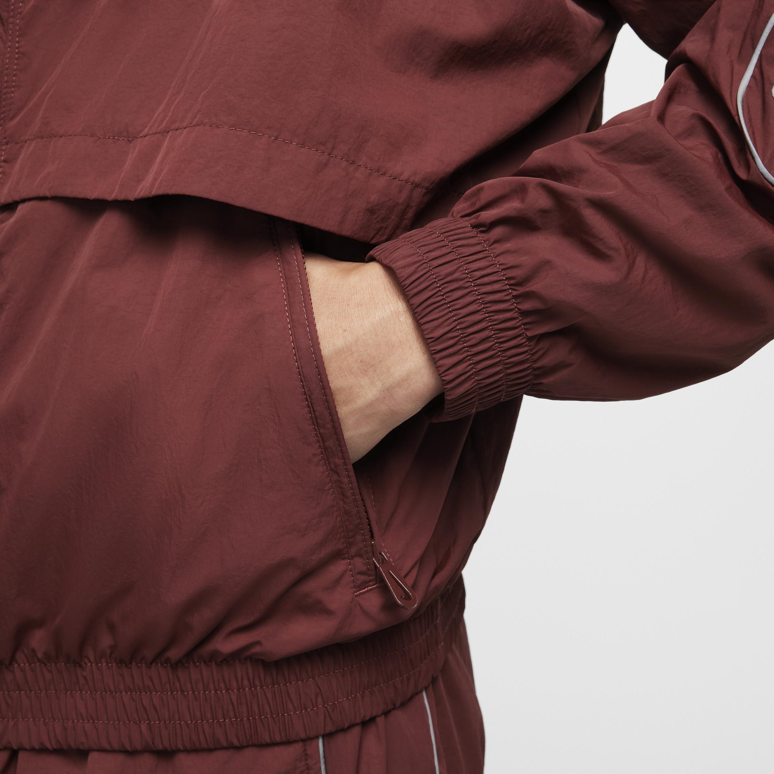 Men's Nike Sportswear Solo Swoosh Woven Track Jacket Product Image