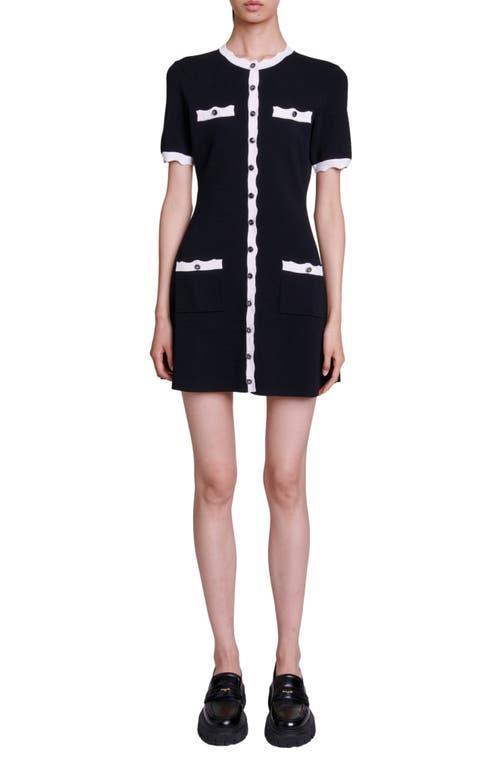 Womens Short Knit Dress Product Image