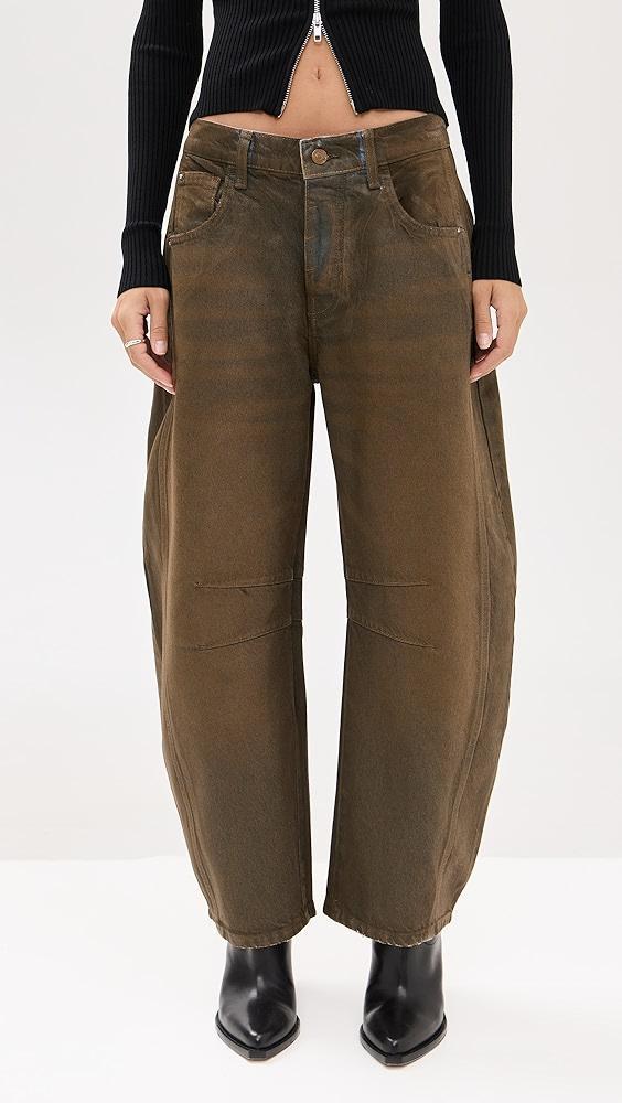 Free People Good Luck Coated Jeans | Shopbop Product Image