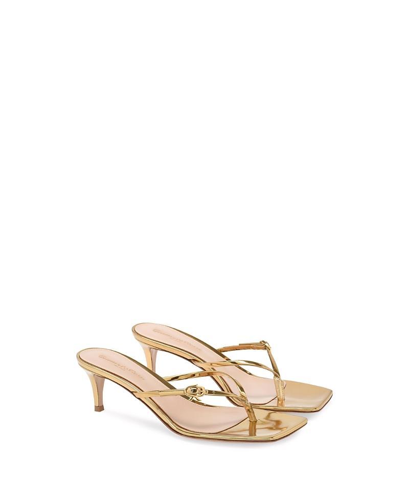 Gianvito Rossi Womens Ribbon 55 Thong Sandals Product Image