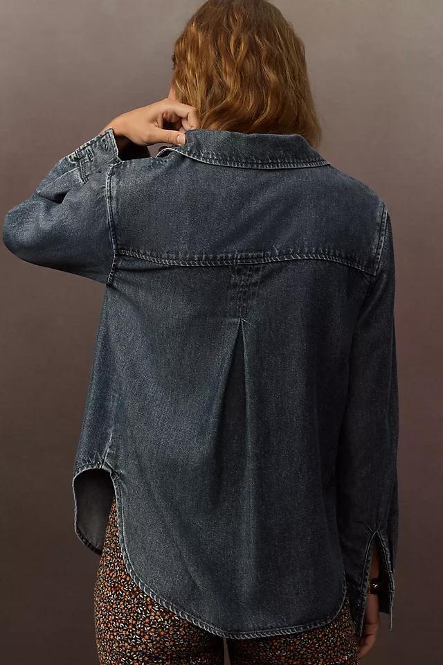 Cloth & Stone Denim Buttondown Shirt Product Image