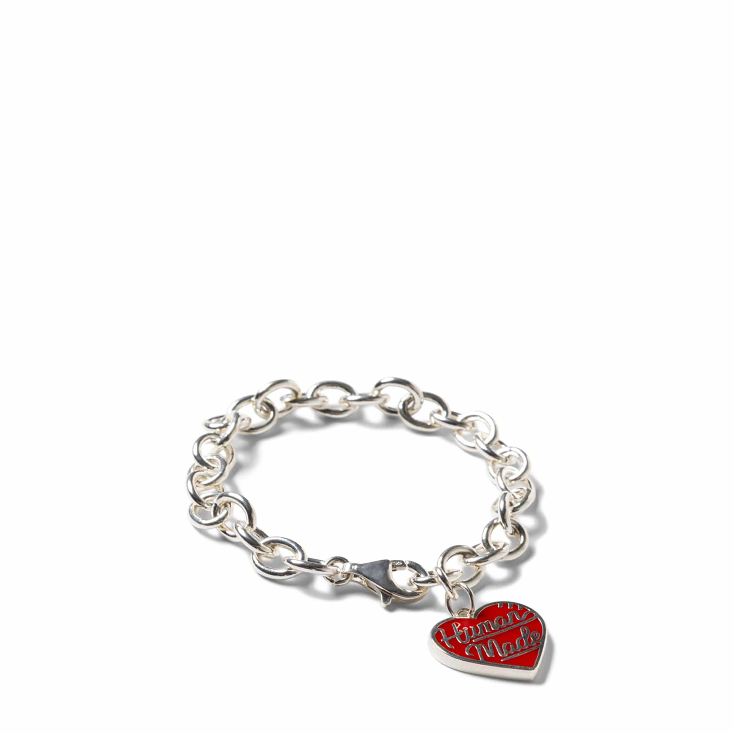 HEART SILVER BRACELET Male Product Image