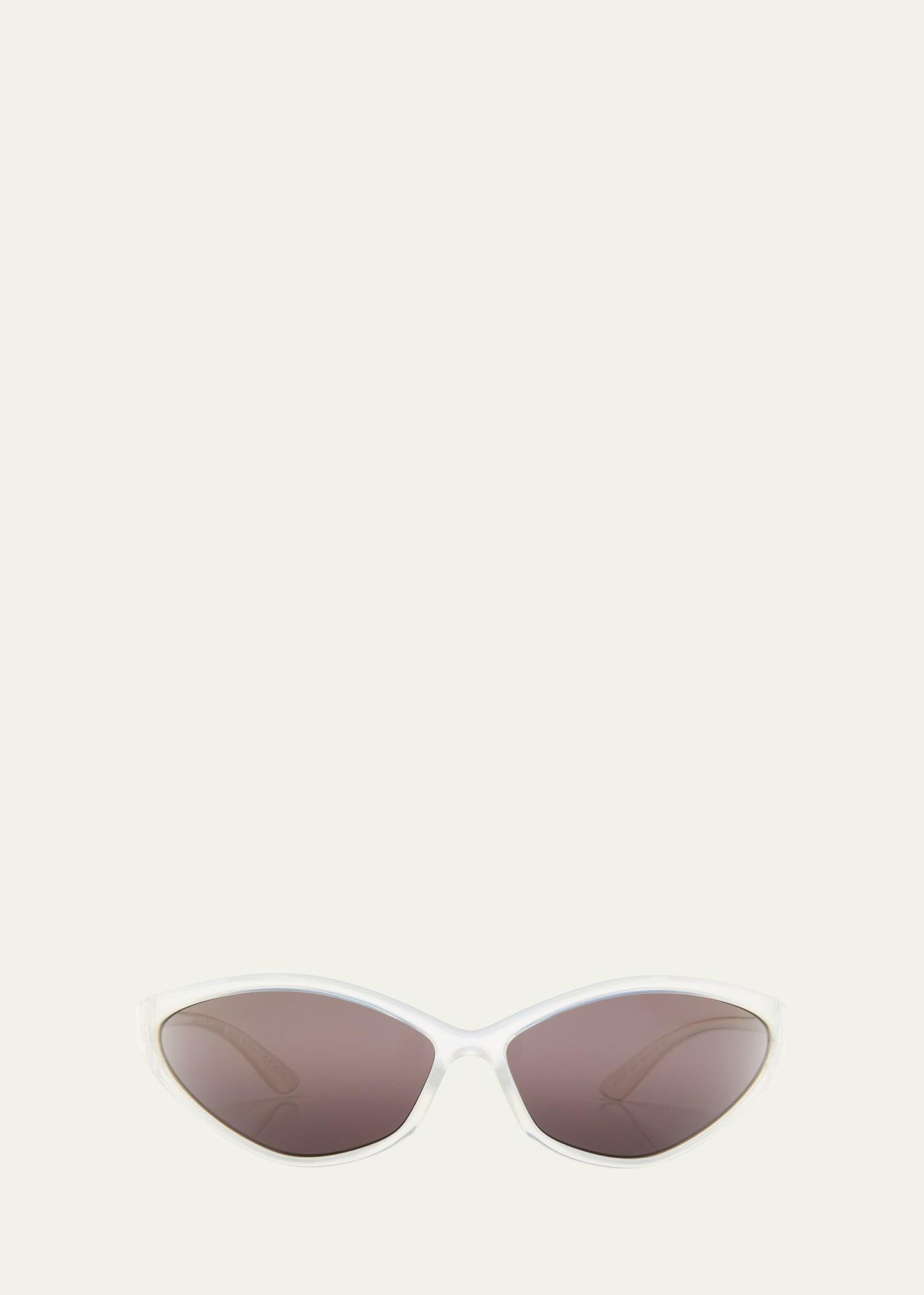 Mens Fashion Show 90s Oval 83MM Geometric Sunglasses Product Image