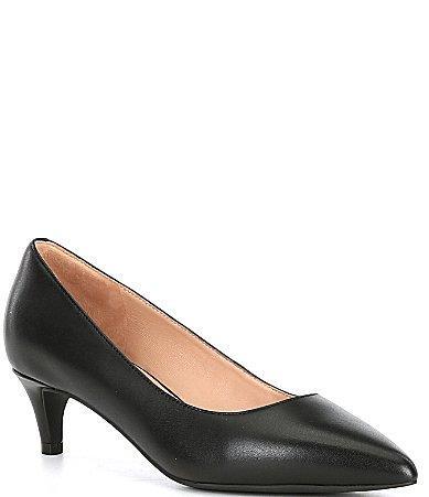 Cole Haan Womens Vandam Pointed-Toe Slip-On Pumps Product Image