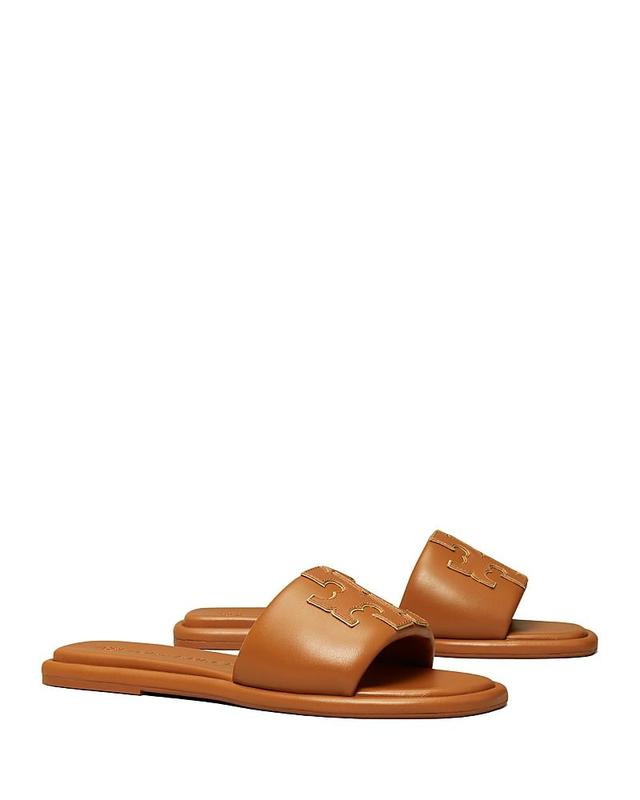 Tory Burch Double T Sport Slide (Perfect /Gold) Women's Shoes Product Image