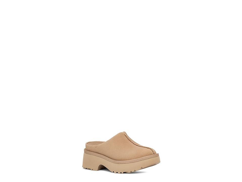 UGG Womens New Heights Clog Suede Shoes Product Image