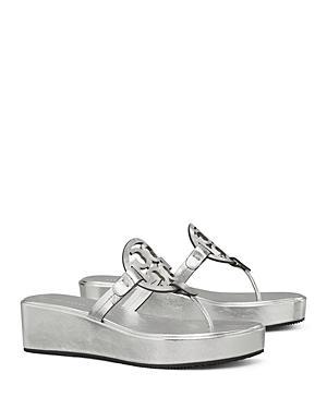 Womens Miller Leather Wedge Sandals Product Image