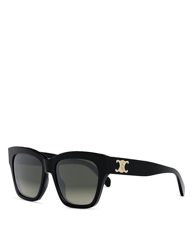 Celine Eyewear - D-frame Tortoiseshell-acetate Sunglasses - Womens - Black Brown Multi Product Image
