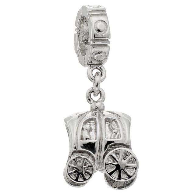 Lavish by TJM Sterling Silver Carriage Charm, Womens Product Image