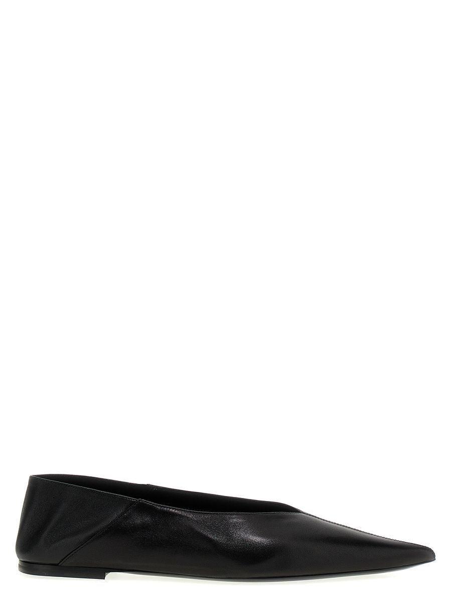 SAINT LAURENT Flats In Black Product Image