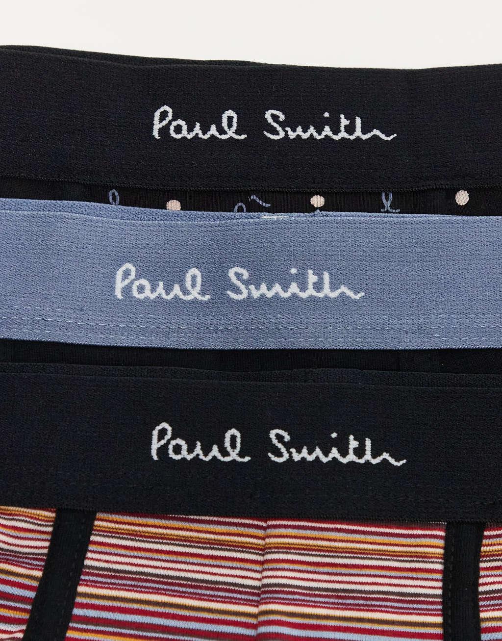 Paul Smith 3-pack trunks in multi Product Image