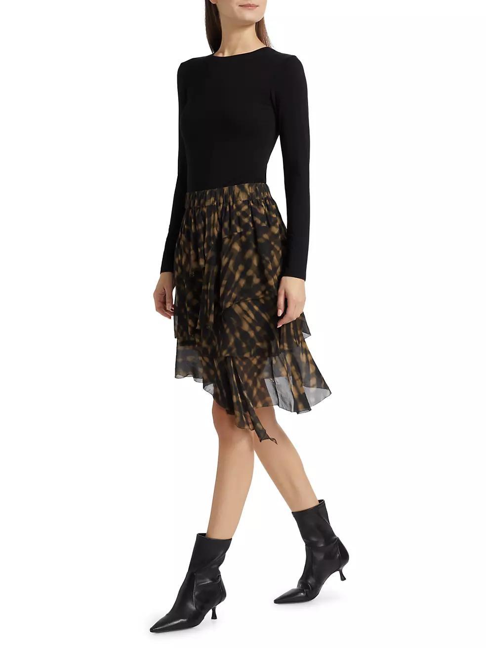 Womens Natalia Tiered Ruffle Skirt Product Image