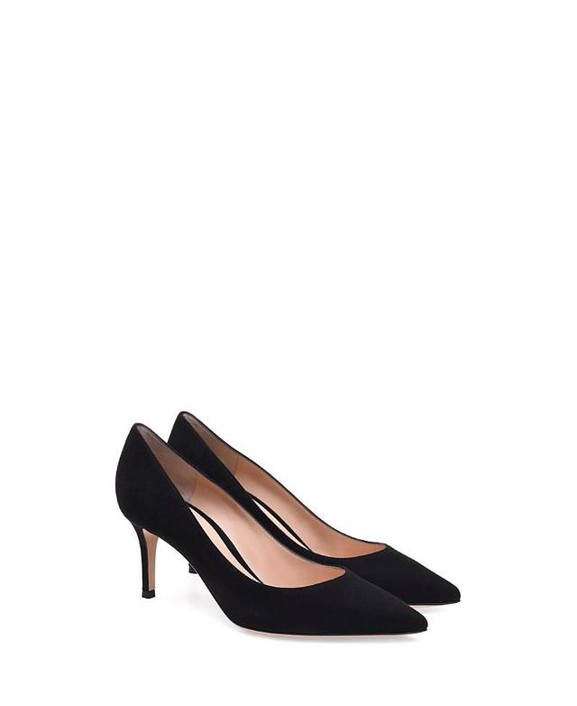 Gianvito Rossi Womens Gianvito 70 Pointed Toe Pumps Product Image