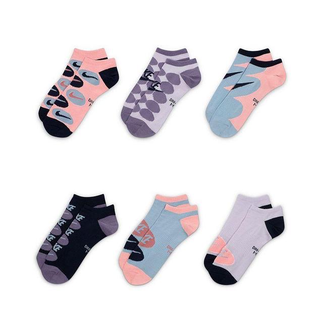 Womens Nike Everyday Plus Light No Show Socks 6-Pack Product Image