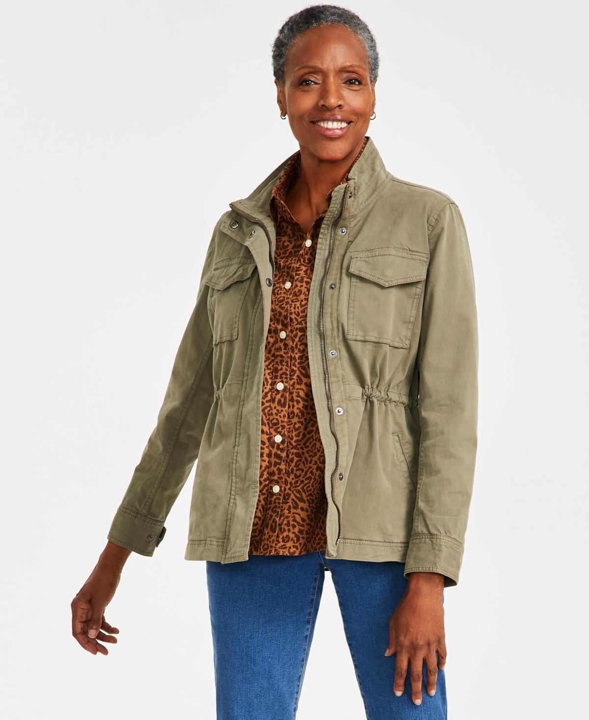 Style & Co Womens Twill Jacket, Created for Macys product image