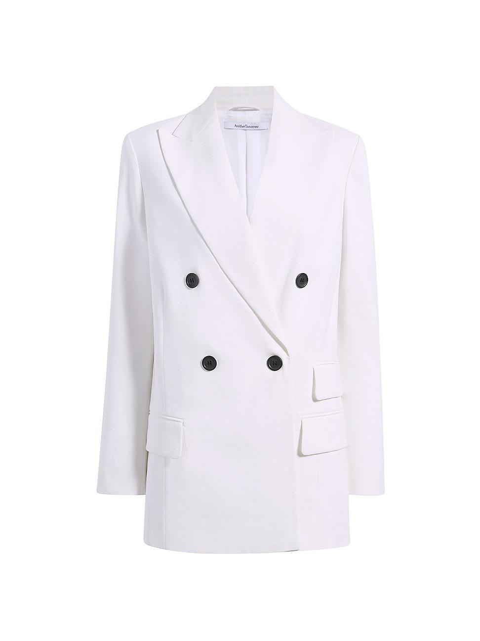 Womens Oversized Double-Breasted Jacket Product Image