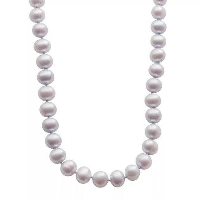 PearLustre by Imperial Dyed Freshwater Cultured Pearl Sterling Silver Necklace, Womens Purple Product Image