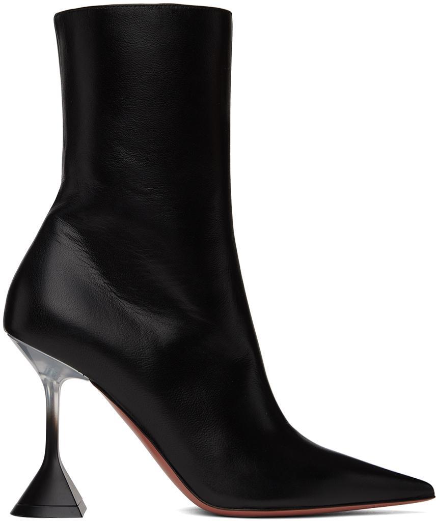 Black Giorgia Glass Boots Product Image