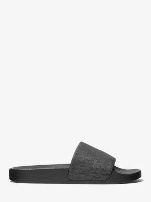 Michael Kors Mens Jake Slide Sandals - Brown/ Product Image