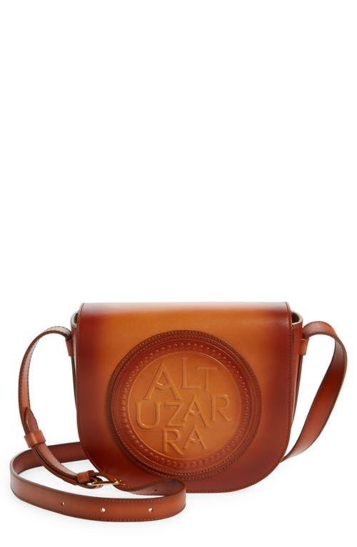 Altuzarra Medallion Leather Saddle Bag Product Image