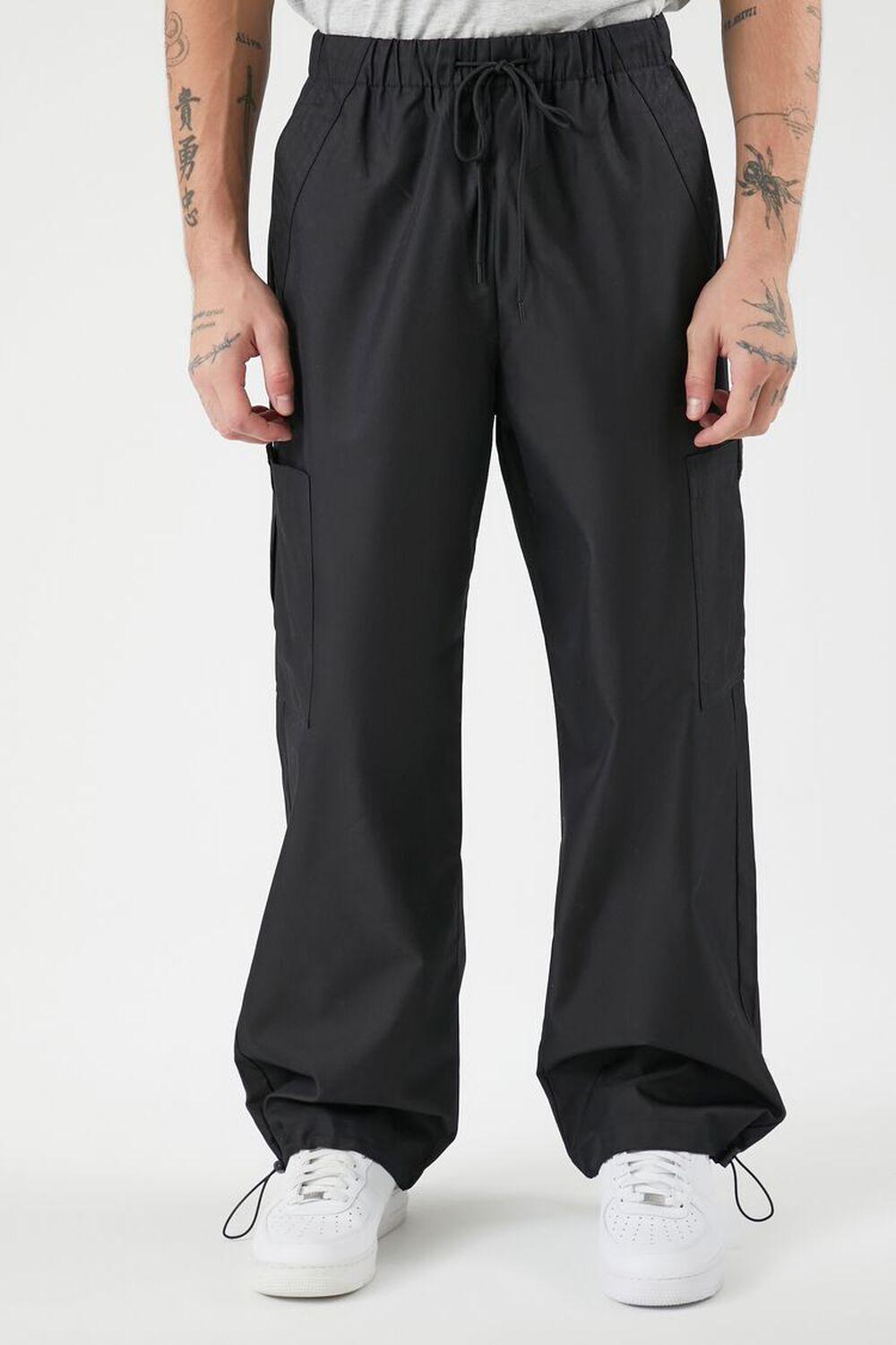 Slim-Fit Drawstring Pants | Forever 21 Product Image