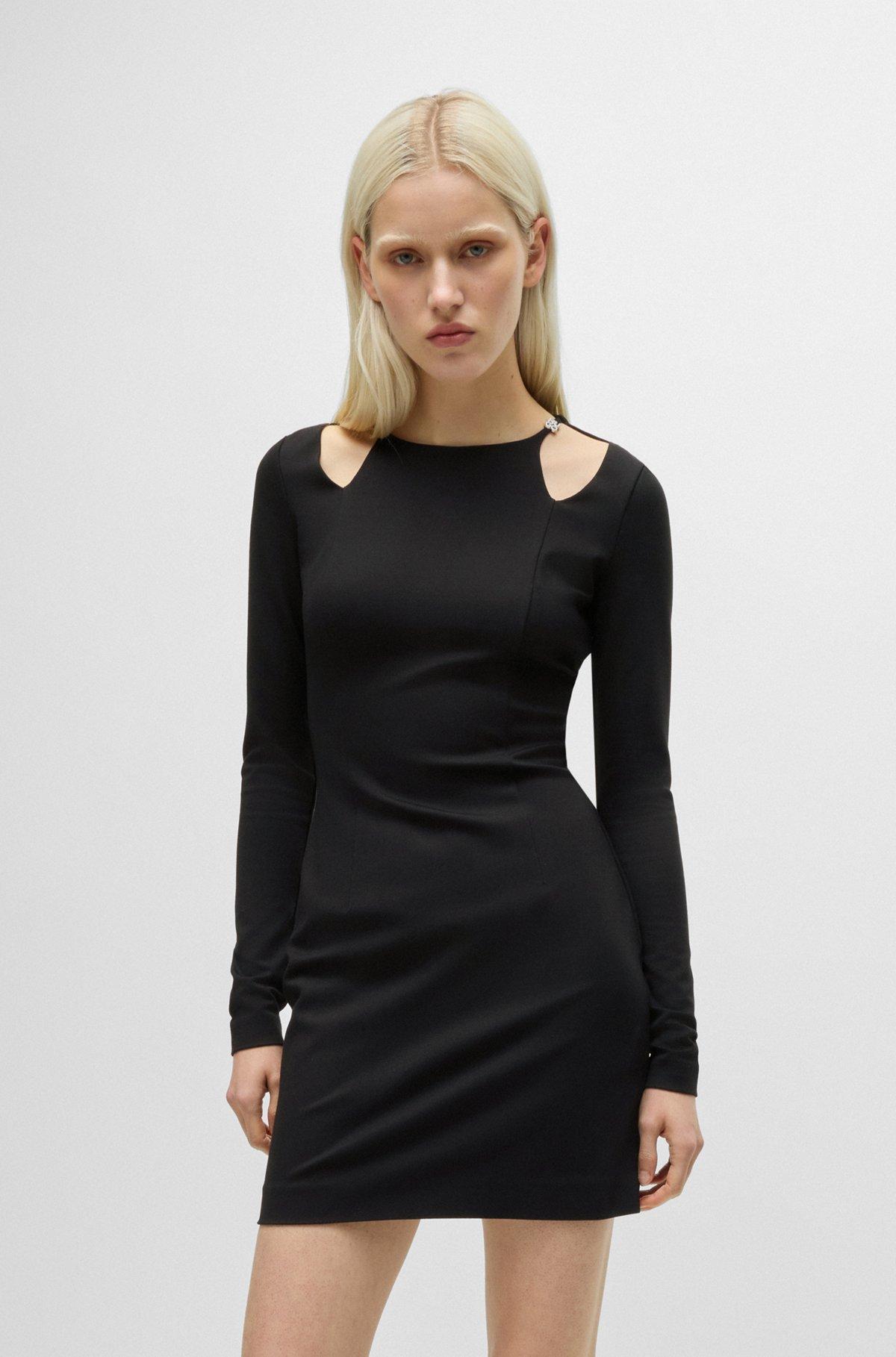 Bodycon mini dress with cut-out details Product Image