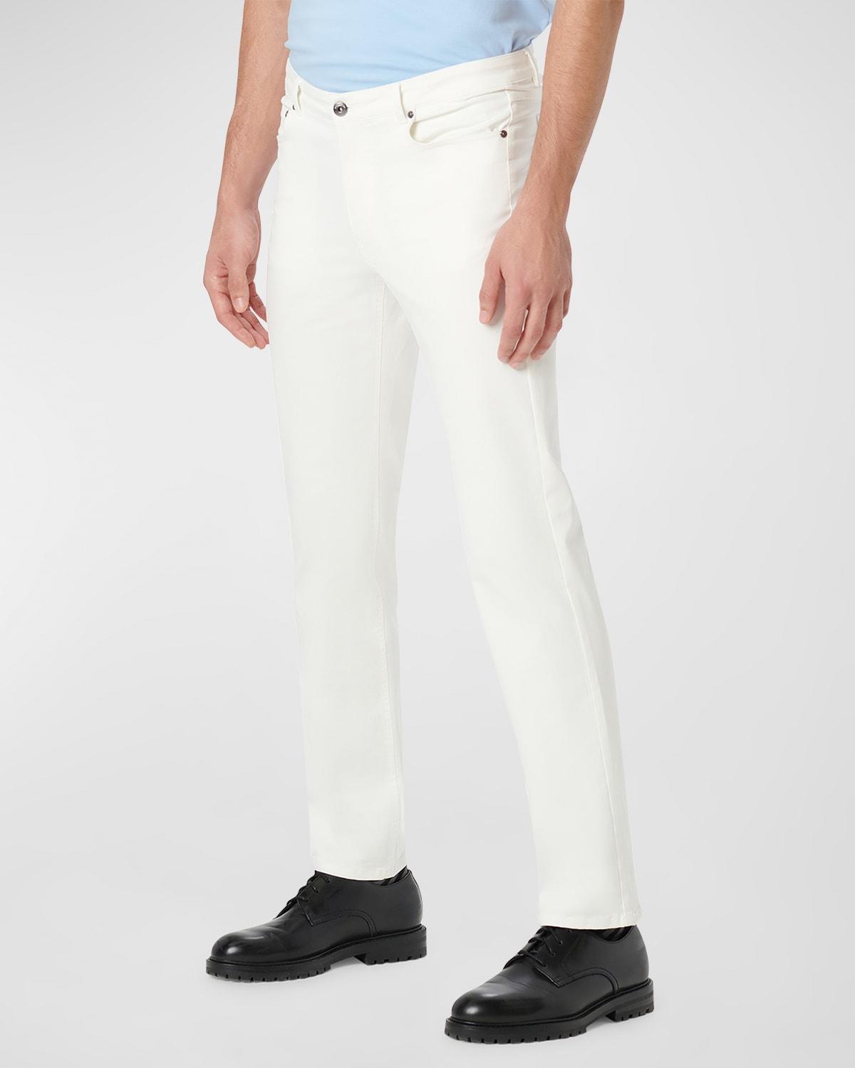 Mens Five-Pocket Slim Fit Pants Product Image