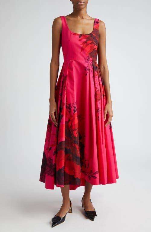 Erdem - Floral Cotton Maxi Dress - PinkModa Operandi Product Image