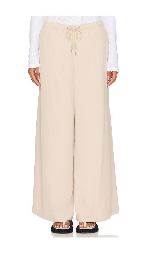 Oversized Matte Wide Leg Pant Product Image