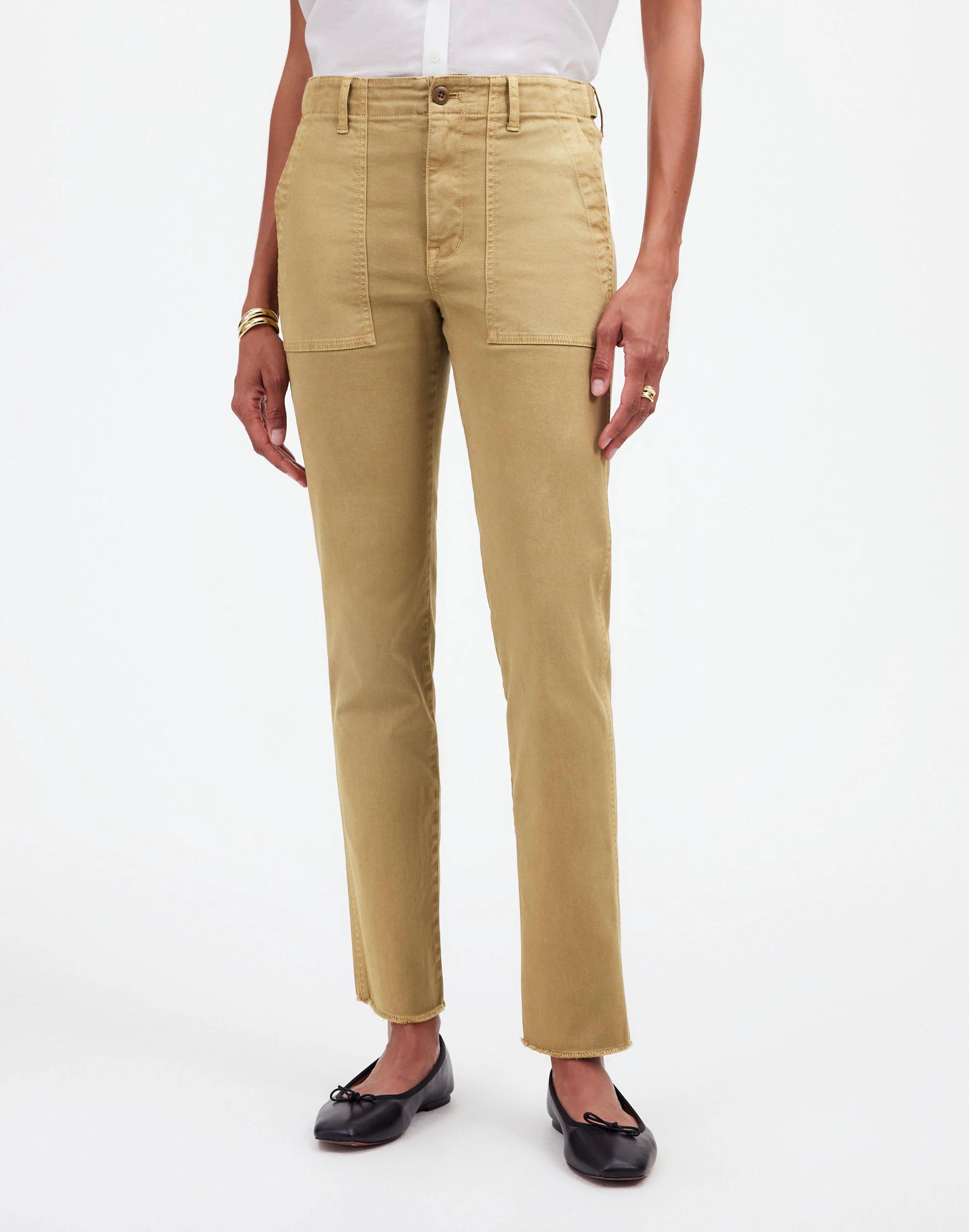 The Slim Straight Utility Pant in Garment Dye Product Image