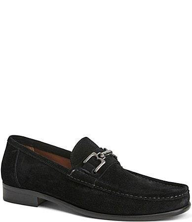 Bruno Magli Mens Trieste Classic Suede Loafers Product Image