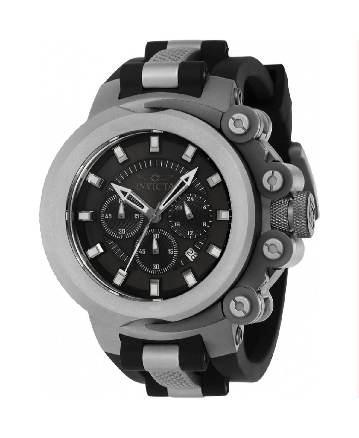 Invicta Mens 38339 Coalition Forces Quartz Chronograph Black Dial Watch - Black Product Image