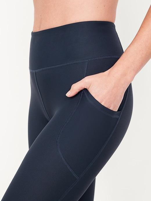 High-Waisted PowerSoft Full-Length Pocket Leggings Product Image