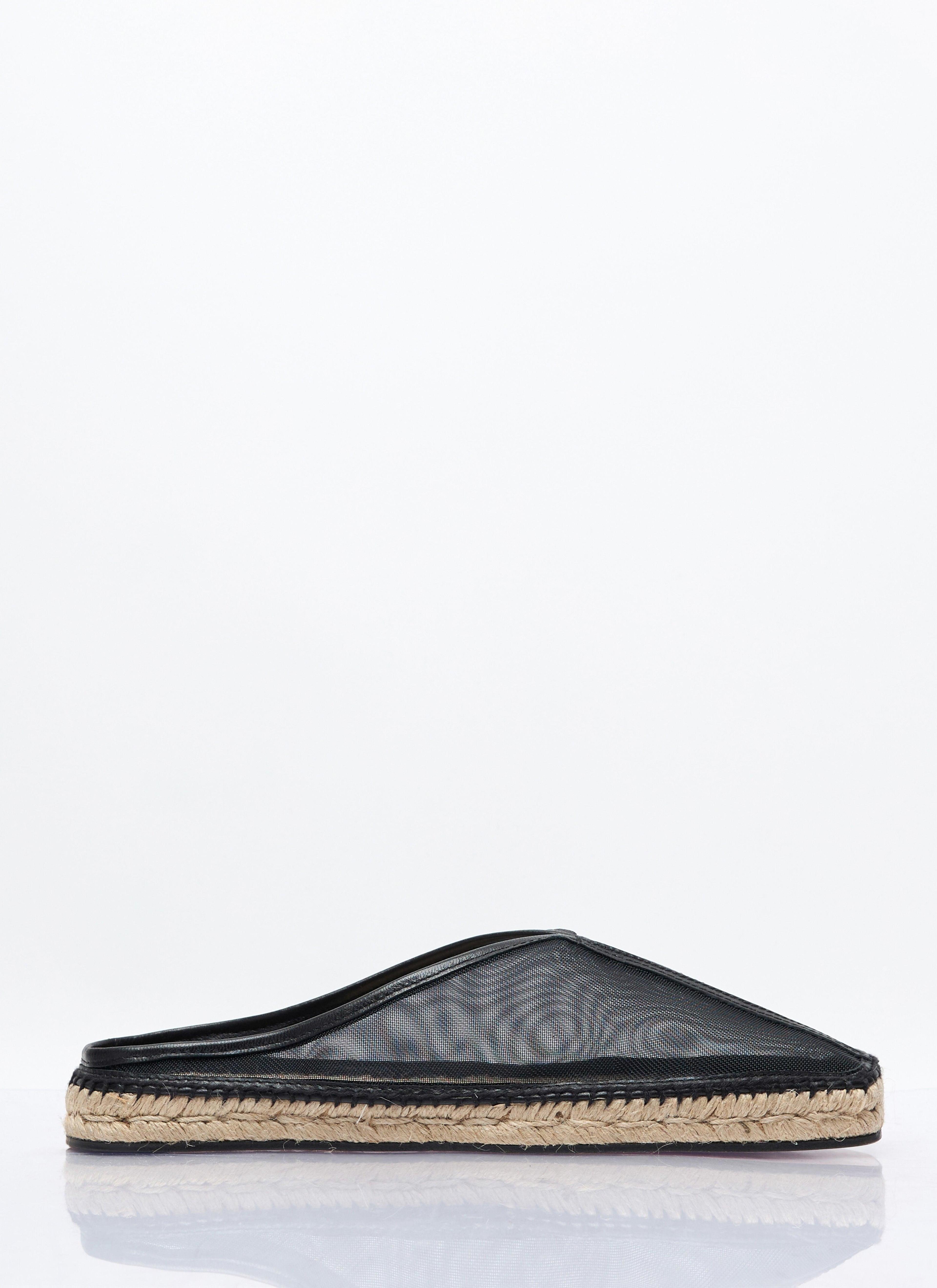 The Espadrille Slippers In Black product image