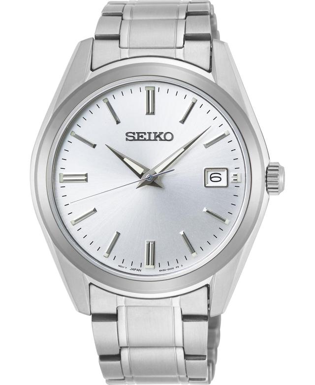 Seiko Mens Essentials Stainless Steel Watch - SUR307 Silver Product Image